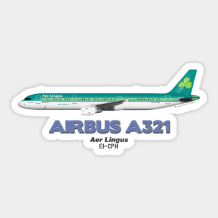 Airbus A321 - Aer Lingus Sticker